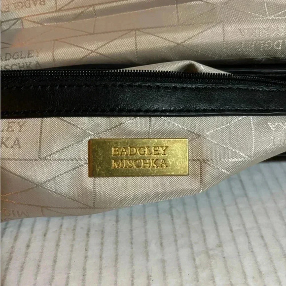 Badgley Mischka multicolors leather satchel handbag - Picture 8 of 12